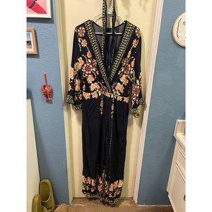 Verdusa Women's Floral Jumpsuit Sz XL